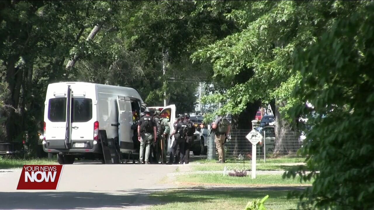 Gunfire fire leads to standoff on the north side of Indian Lake